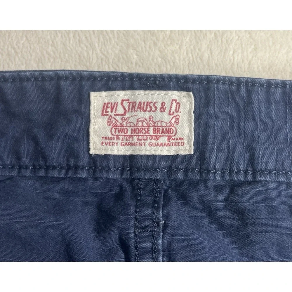 Levi's ripstop cargo shorts Mens‎ 44 Blue Classic Fit